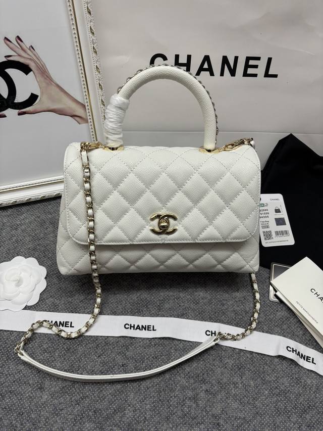 Loss-making price, 23P Chanel 1 model 92990 flap handbag, super nice this season