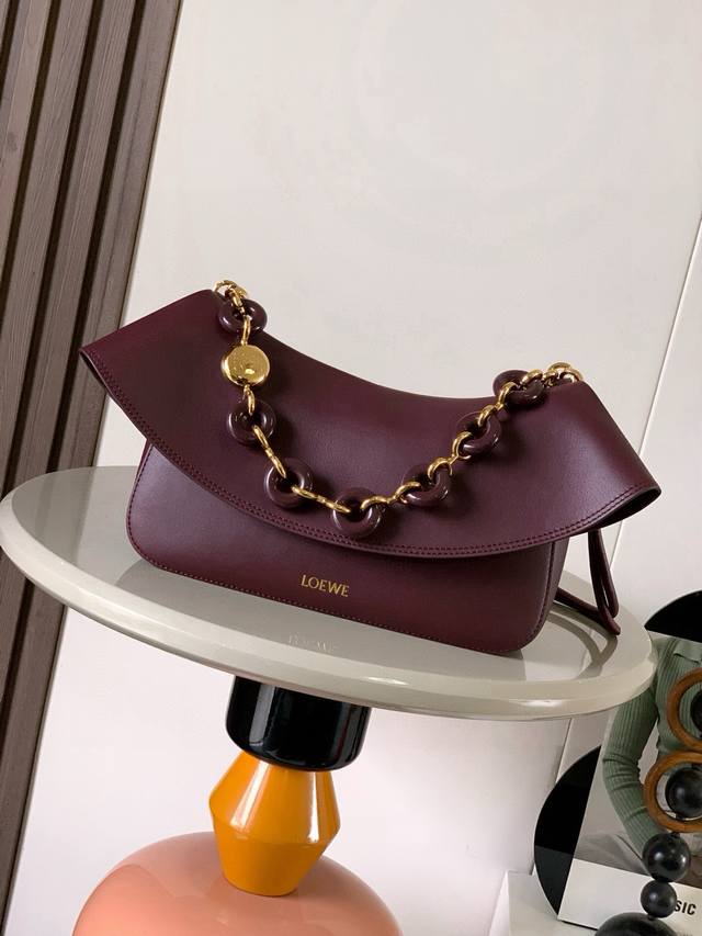 Medium Smooth Calfskin Ola Handbag. The Ola is a soft, lightweight, and versatil
