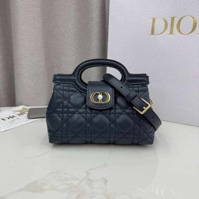 Top-tier replica of the Dior Jolie Top Handle mini chain handbag, a new piece fr