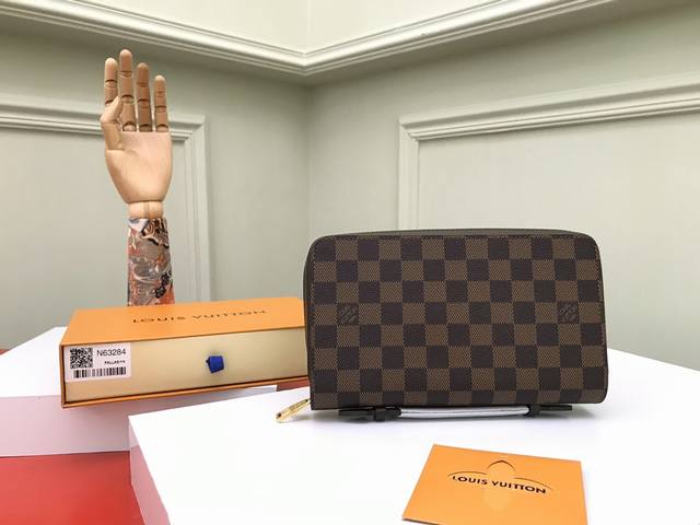 Authentic Top-Tier Original N63284 Brown Zippy XL with Super Functionality