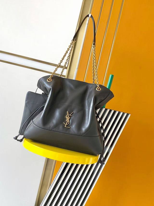 Authentic Ys1 Jamie 4.3 Large Pochon Lambskin Shoulder Bag The designer really u