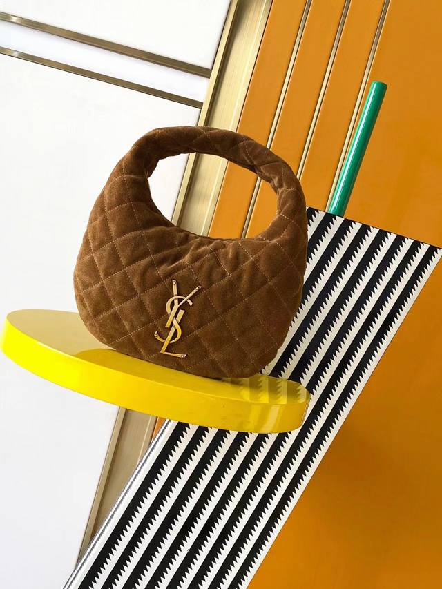 Authentic Icare Baby Frosted Caramel The highly anticipated croissant-shaped bag