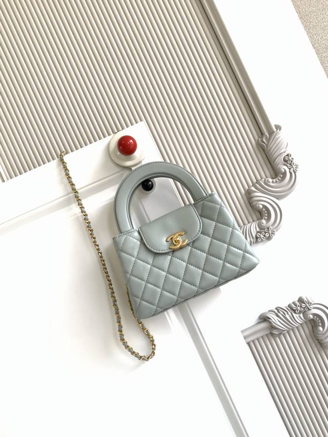 As4416 Chanel 24A Fall/Winter Collection Super Popular Kelly Bag in Lambskin - T