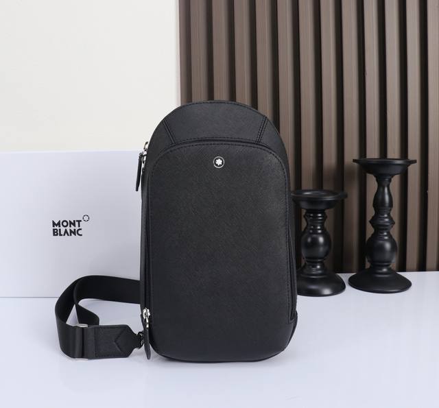 Montblanc Masterpiece Collection Crossbody Bag, Classic Black. Model: 199368#. M
