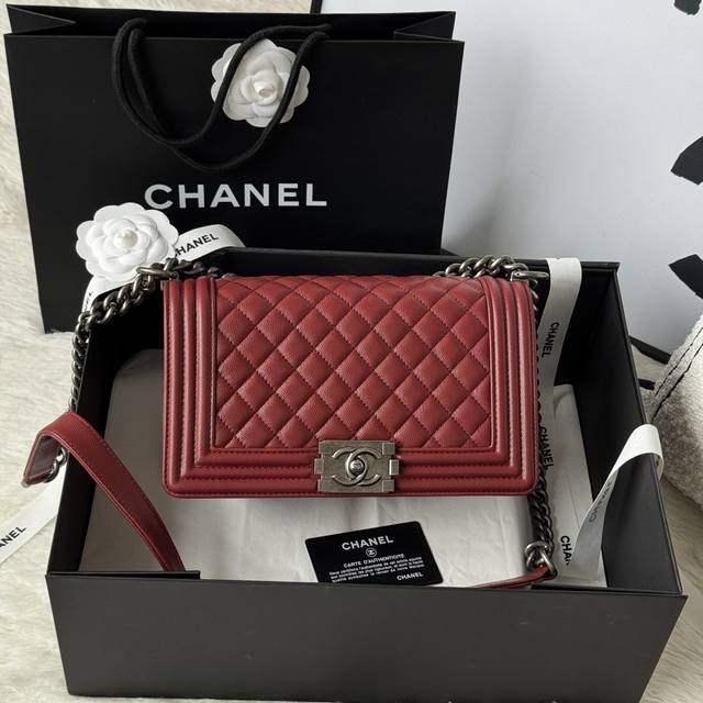 Le Boy series 25cm calfskin leather, item number: 67086, dimensions: 25cm*15cm*9