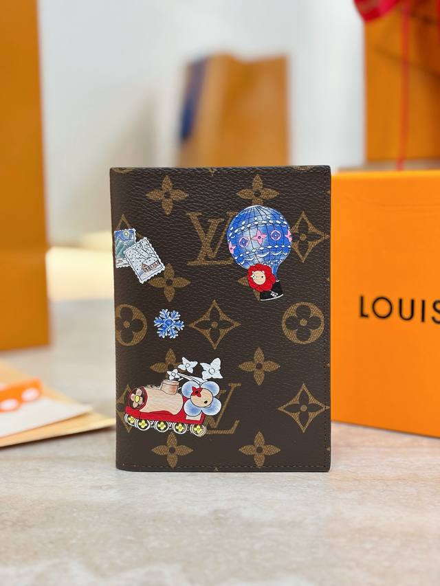 M15320 Silkscreen Christmas Passport Cover/Clipper New Passport Cover Passport C