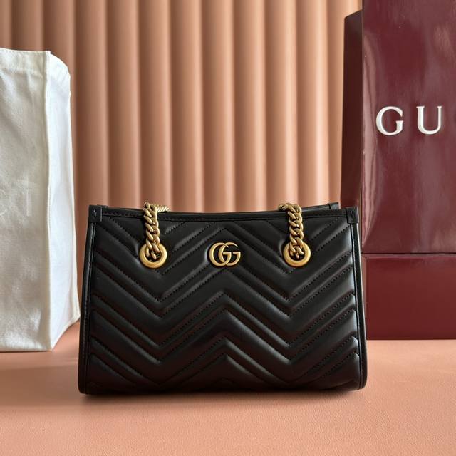 Gg Marmont Small Tote Bag with Boutique Packaging Style No. 779727 Aadk4 1000 Th