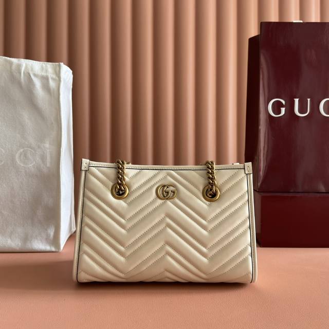 Gg Marmont Small Tote Bag with Boutique Packaging Style No. 779727 Aadk4 1000 Th