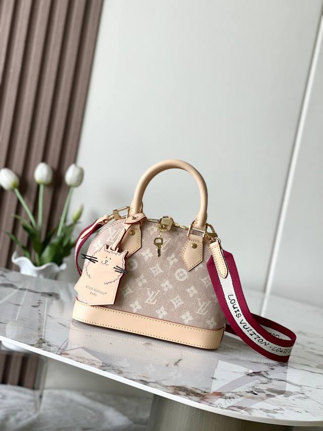 Original Enhanced Version + Dynamic Chip Alma Bb Handbag M25728 Cat Design. This