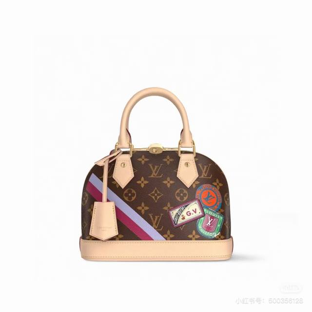 Alma Bb Handbag M01917 Top-quality Monogram Canvas Original. Originating in 1934