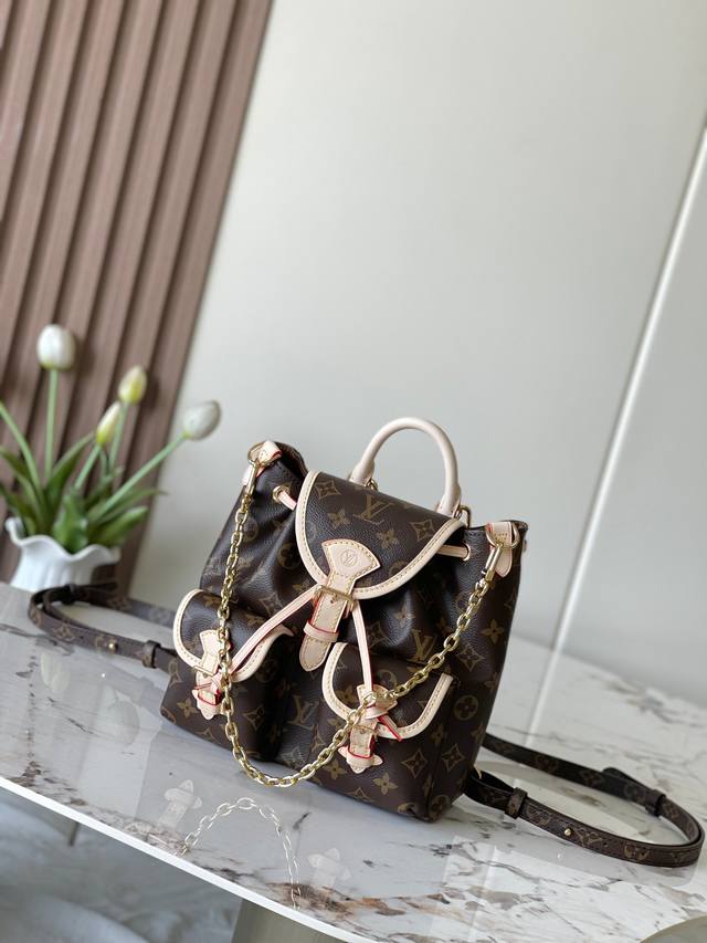 Style No. 46932 Monogram Canvas Backpack (Ddd) Top-quality original single-piece