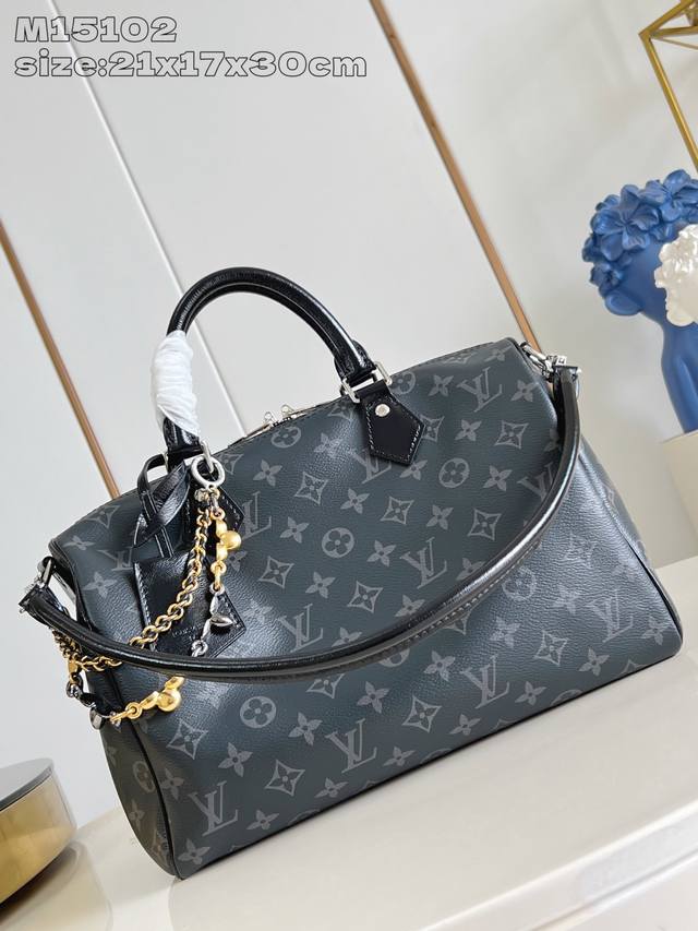 Factory Price P Top-Tier Original M15102 All-Steel Speedy Soft 30 Handbag from t