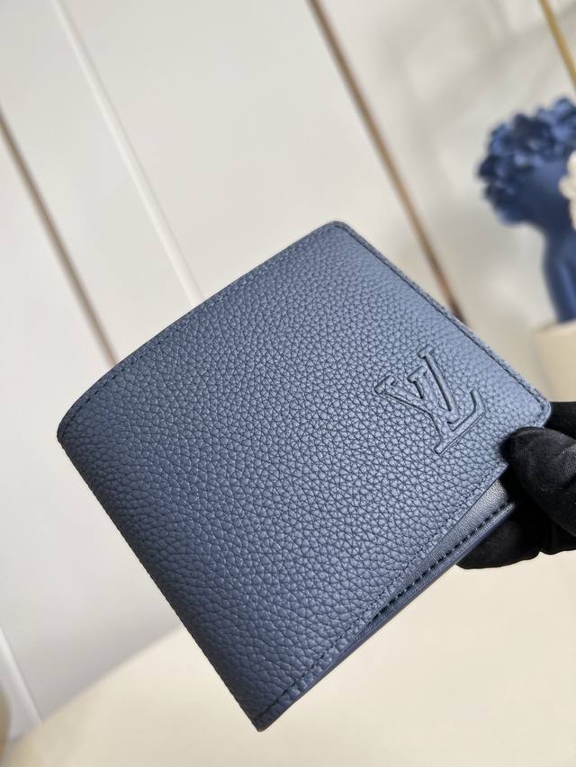 Factory Price P Top-Tier Original M25983 Royal Blue Multiple Wallet. Made of Mon