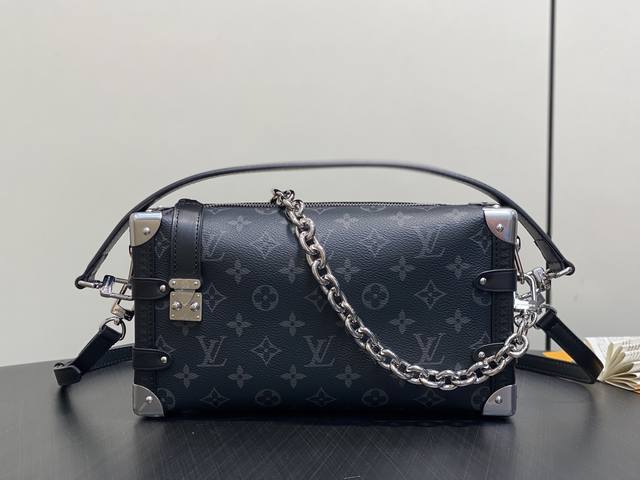 Factory Price P Top-Tier Original M26226 Black Floral Soft Box Chain Bag Side Tr