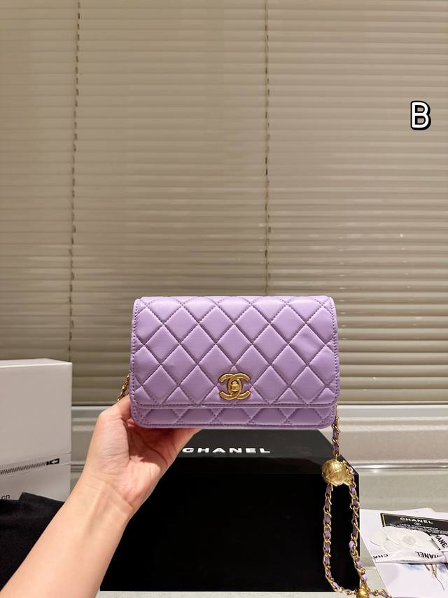 Chanel Little Silver Ball Woc Walletonchain Black Absolutely stunning! A perfect