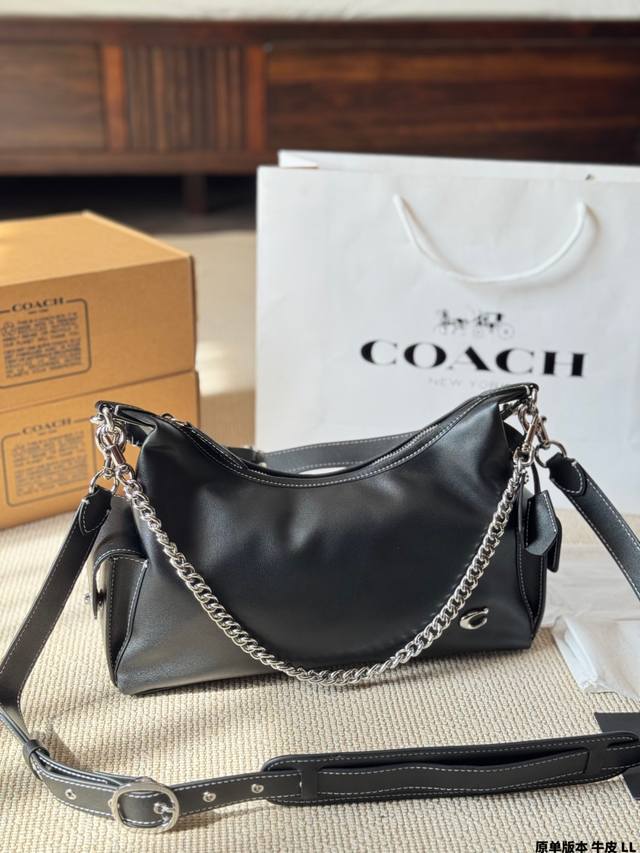 Original single-piece cowhide Coach Pocket Juliet, new workwear style Juliet han