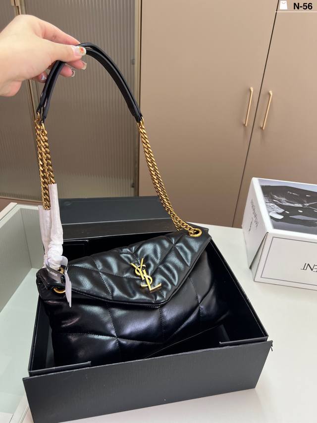 Chip version YSL Saint Laurent Cloud Bag Stunning appearance, don't hesitate A m
