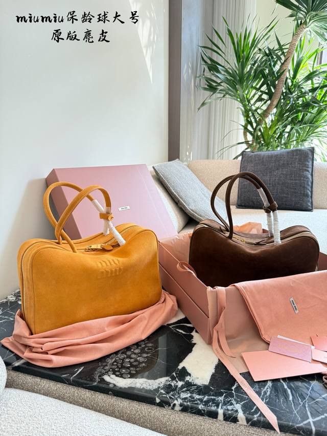 Top-grade original single-layer suede Miu Miu 2025 Fall/Winter new handbag is my