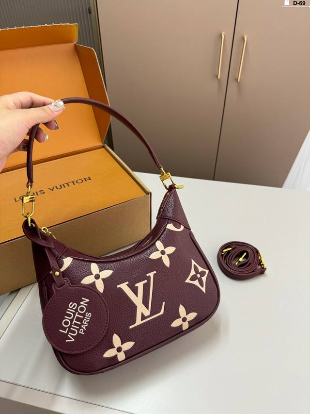Louis Vuitton Baggatelle Horn Shoulder Bag Ddd