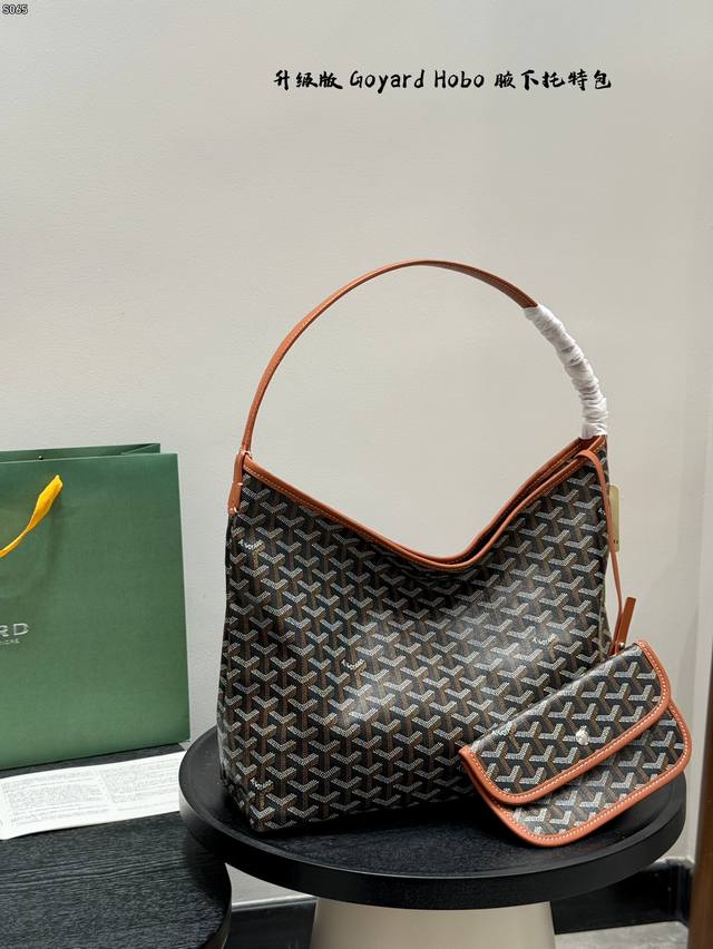 With box Size: 31*25Cm Goyard shopping bag Hobo underarm tote bag All custom-mad