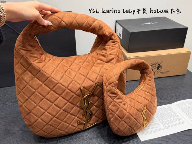 Comes with box. YSL Saint Laurent Hobo shoulder bag/handbag, Fall 2025 Icare ser