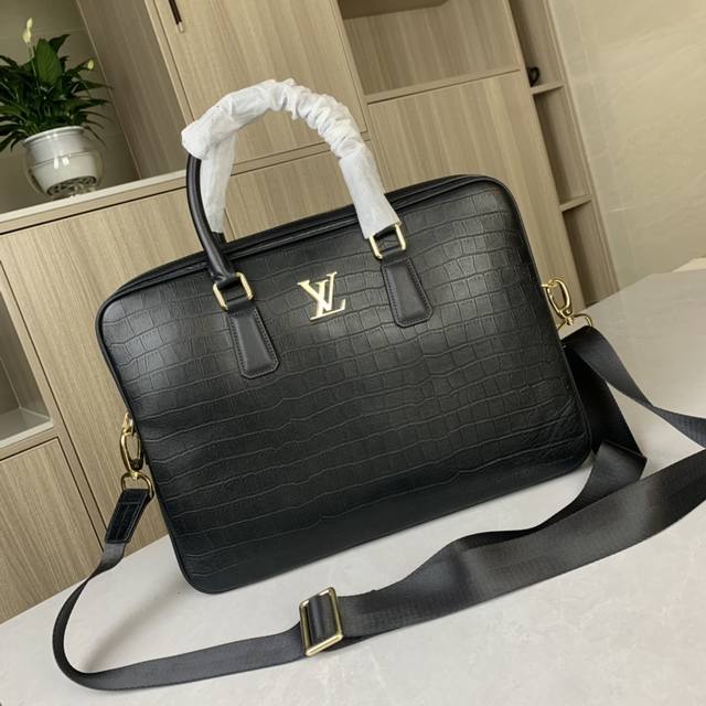 Top-tier boutique quality, high-end, hottest new LV deerskin leather handbag, im