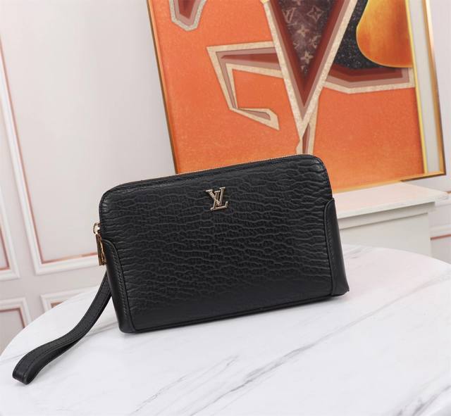 Top-tier boutique quality, high-end, hottest new LV double-zipper imported top-g