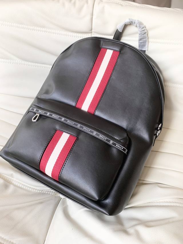 Original Bally backpack, size: 41-31-13. High-quality replica of the original le