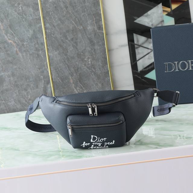 This Rider 2.0 waist bag is from the Dior And Hylton Nel limited edition collect