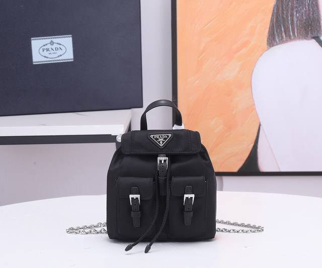 Newest Mini Crossbody Backpack 1Bh029 So cute! A mini version of the classic bac