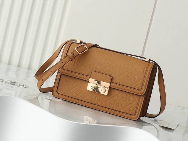 New Accordion Bag Series, New Product Details: Monogram Embossed Shoulder Bag. S
