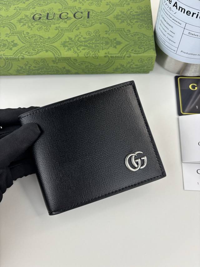 Guccl, same style as in boutiques, real product photos! Men's short wallet with