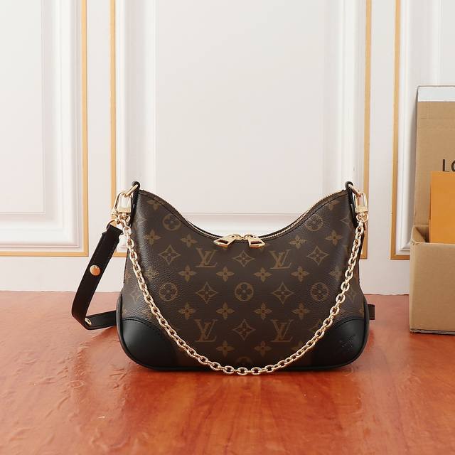 Replica Boulogne handbag in classic Monogram canvas, featuring double zippers an