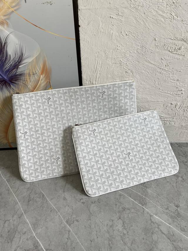 High-end original single item, large size. The small Goyar elegant clutch is the