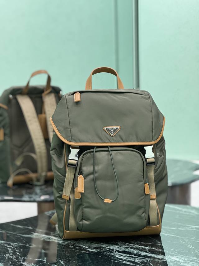 Men's Backpack. Made with imported parachute fabric and top-quality brushed hard