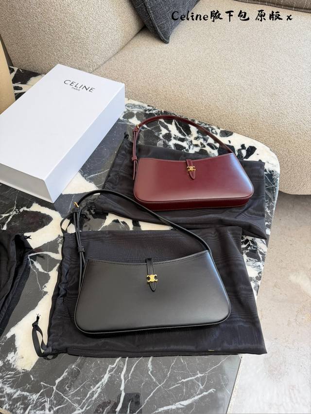 Celine Tina Baguette Bag (Ddd) This Celine Tina series baguette bag in burgundy