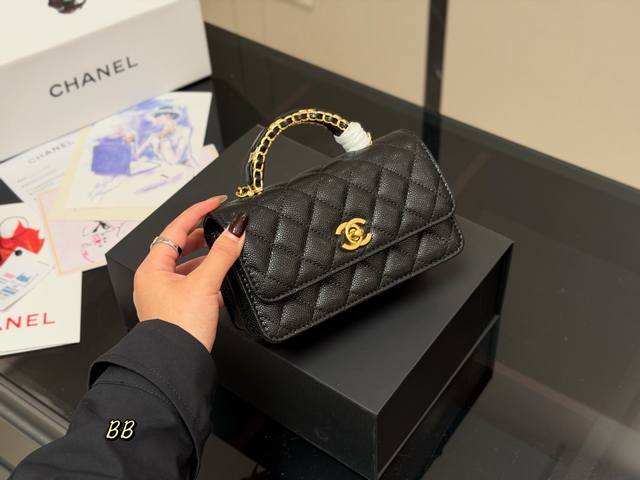 Comes with box Size: 19.11Cm Chanel controller accordion bag The most stylish WO