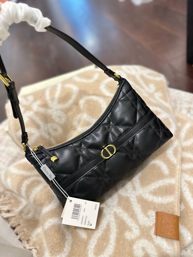 Original single-piece folding gift box packaging. Dior dumpling bag. A treat for