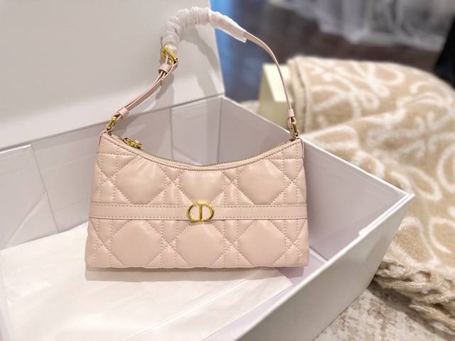 Original single-piece folding gift box packaging. Dior dumpling bag. A treat for