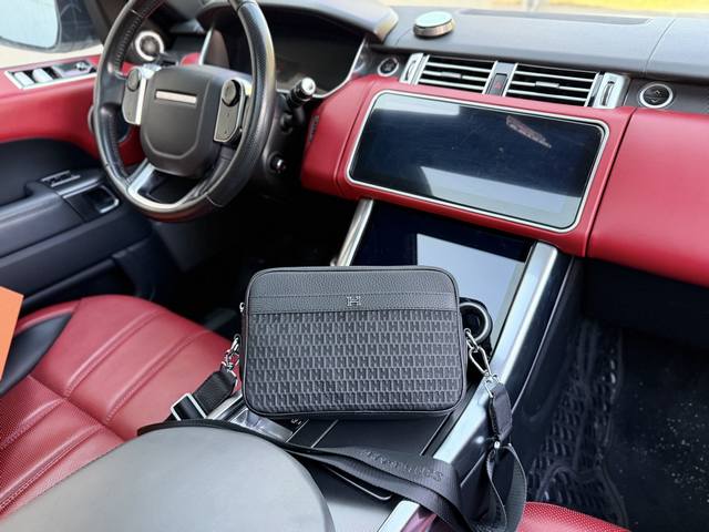 High-end new "Hermes" shoulder bag, Hermes cowhide crossbody bag, adjustable sho