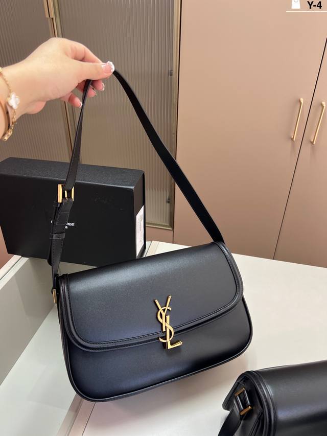 Large YSL Saint Laurent New Tofu Bag Retro elegance full of high-end feel Easily