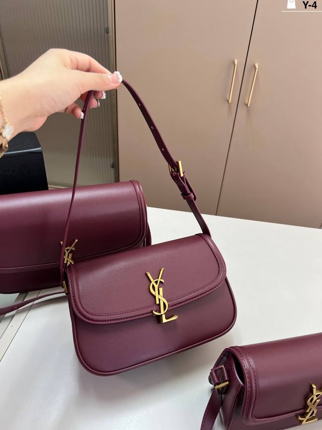 YSL Saint Laurent New Tofu Bag Retro elegance exudes a high-end feel Easily pair