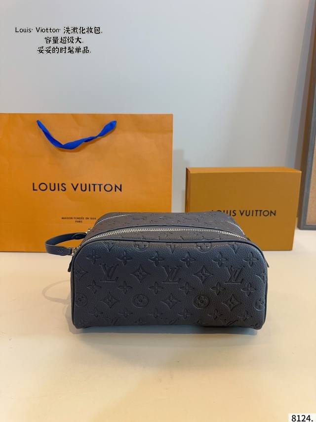 Lv 2025 New Christopher New Colorway Toiletry Bag/Messenger Bag Extra Large Capa