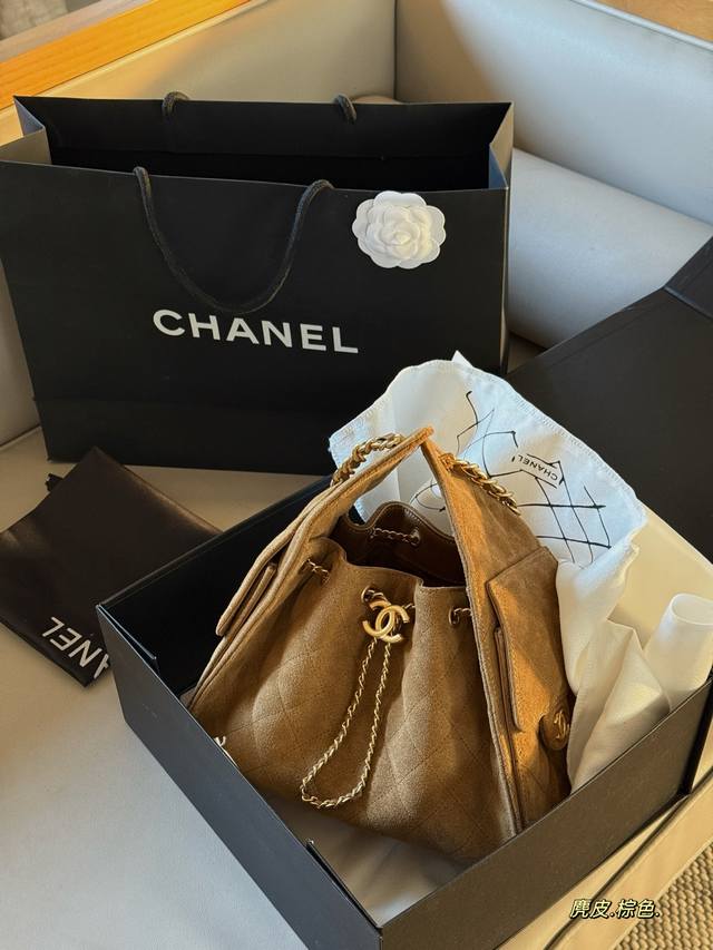 Suede with box Size: 26*21Cm Small 31*26C Medium Chanel 25C Hobo Hippie Shoulder