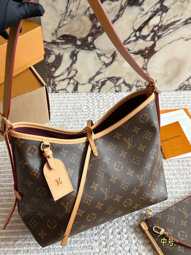 Medium Size Louis Vuitton LV Carryall New Commuter Bag - Stylish and Practical #