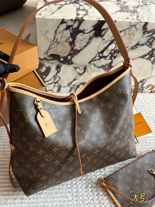 Large Louis Vuitton LV Carryall New Commuter Bag - Stylish and Practical #LouisV