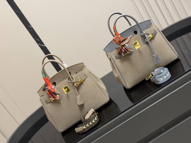 Comes with a folding box. Size: 30cm. It's Birkin bag season! Original quality H