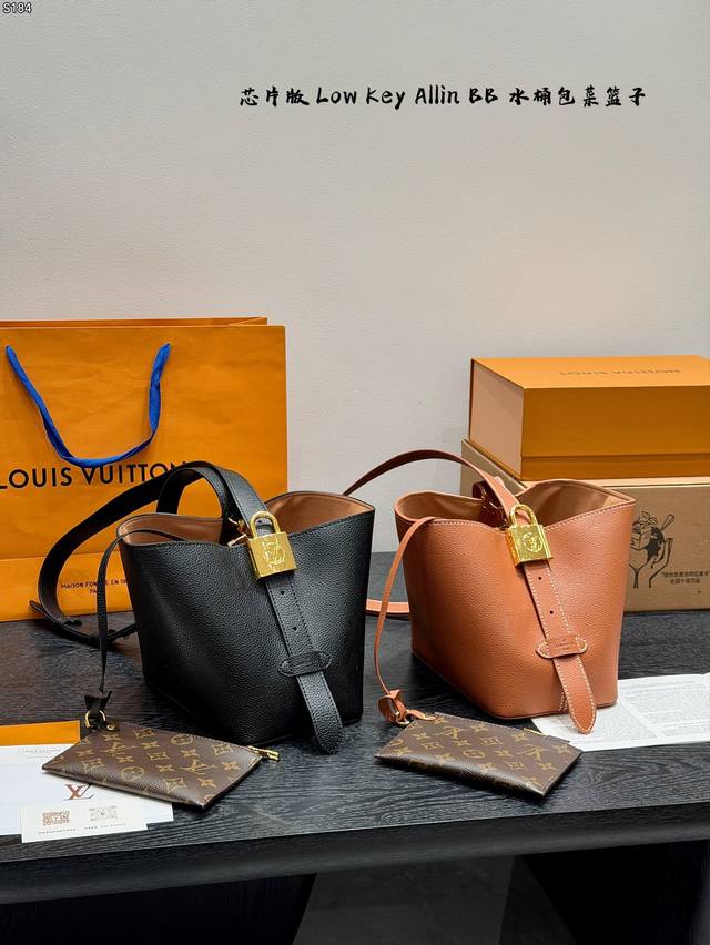 Gift Box Chip Edition New Low Key Allin Bb Bucket Bag Basket Crafted from graine