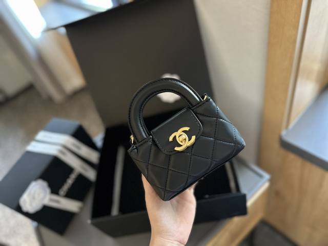 Foldable gift box packaging Mini version Chanel 25 new mini Kelly chain bag 24C