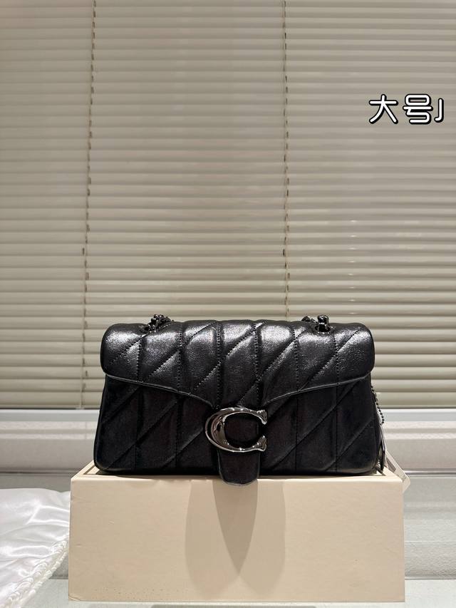 Large size 26.14 with gift box Coach Dionysus new Quilted Tabby Chain version Ta